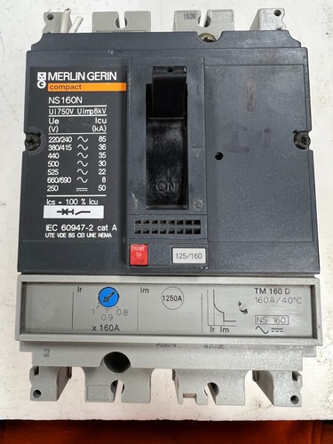 Merlin gerin 125 160 amp - 👀, 125-160