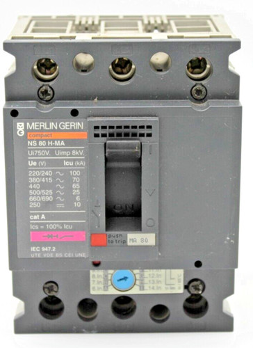 Merlin gerin ns80h - merlin, ns80h-ma