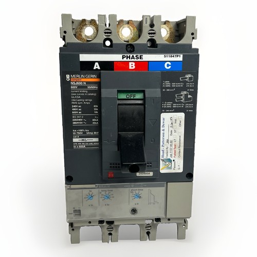 Merlin gerin nsj600n - 600a, 600v
